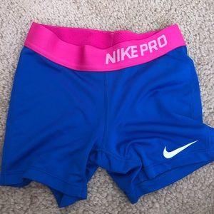 Nike pro shorts